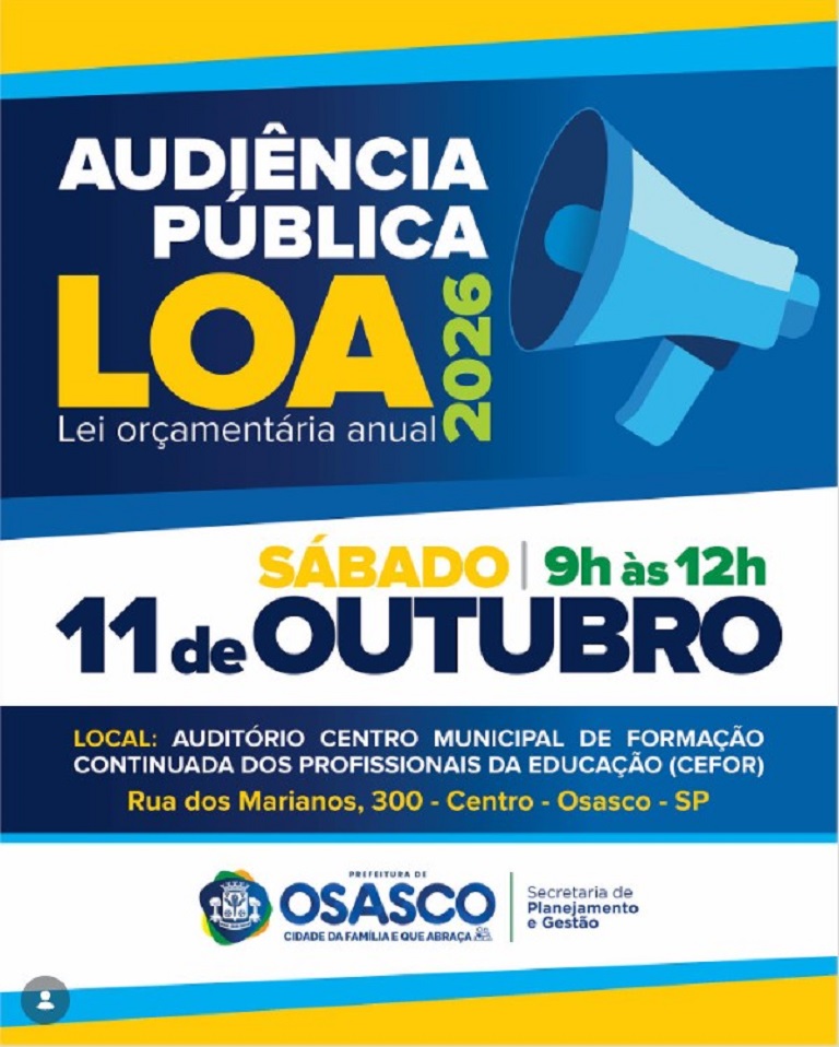 Audiência Pública da LOA 2026 