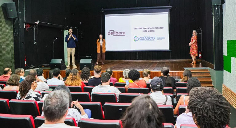 Notícia sobre lançamento do Projeto de Participação Social para Enfrentamento da Mudanças Climáticas, publicada no dia 19/03/2025