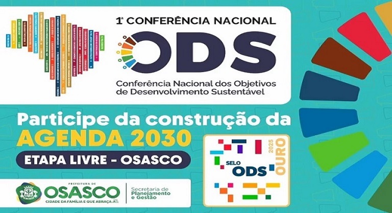 Ler notícia: Osasco promove Conferência Municipal dos ODS da Agenda 2030