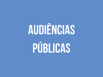 Banner Audiências Públicas